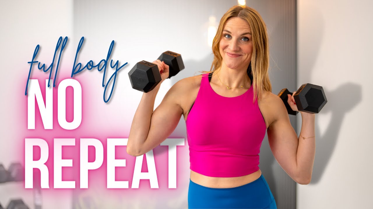 Full Body Strength Training for Definition | NO REPEAT