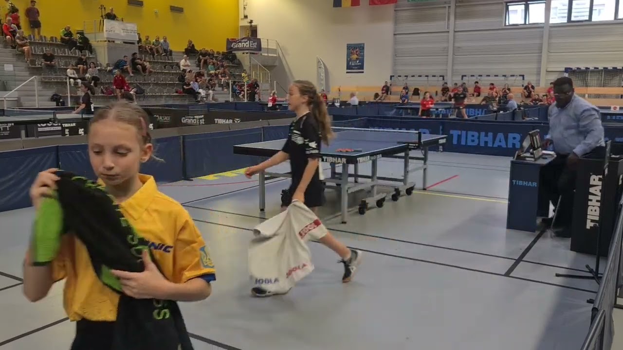BUHAI  Ilona (UKRAINE) - LE BARS  Rozane (BRETAGNE) Eurominichemps 2023