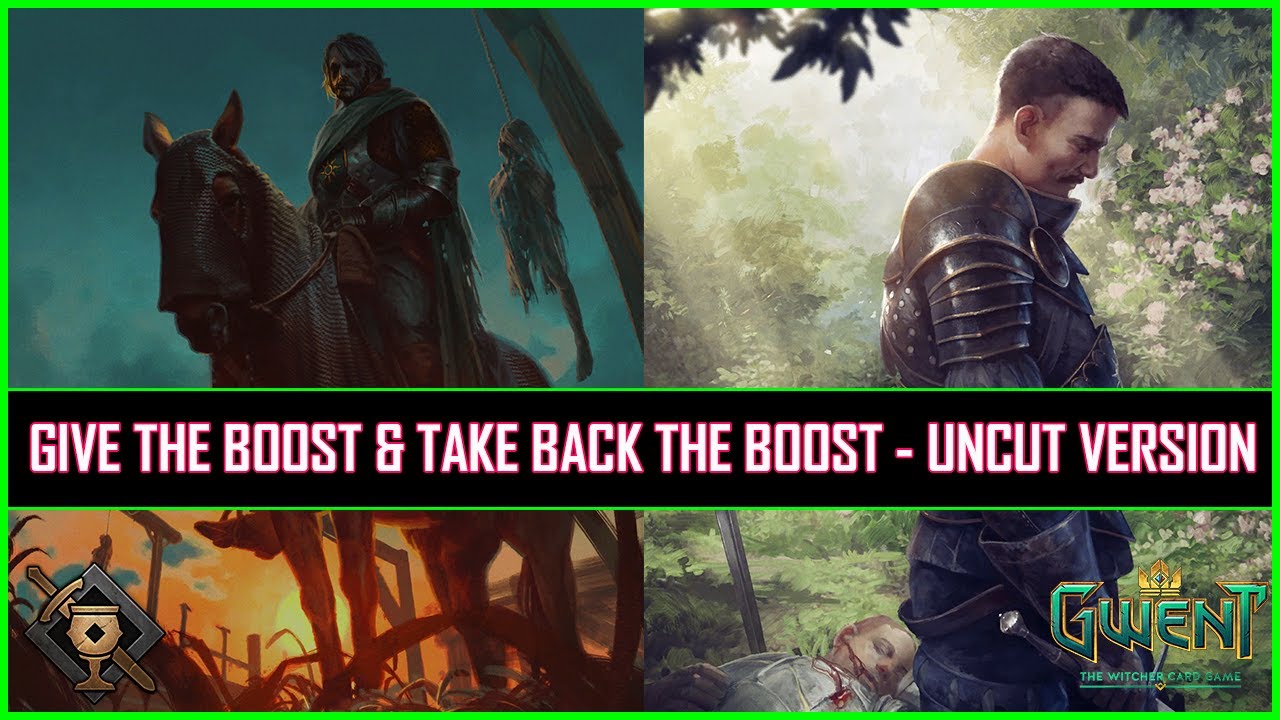 Gwent | Give The Boost & Take Back The Boost - That's The Trick | Welcome to Toussaint