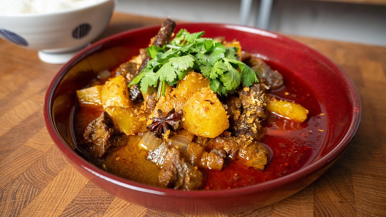 МЯСО с КАРТОШКОЙ по-тайски! Рецепт Массаман карри