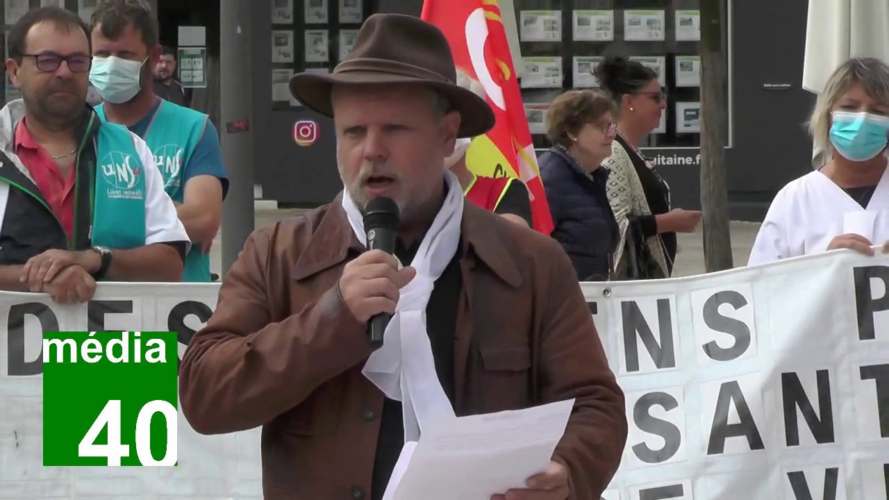 Manif Santé - David Olaïzola