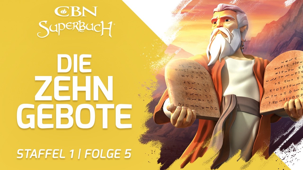 Die Zehn Gebote &ndash; Mose und das Gesetz Gottes | Superbuch (Staffel 1, Folge 5)