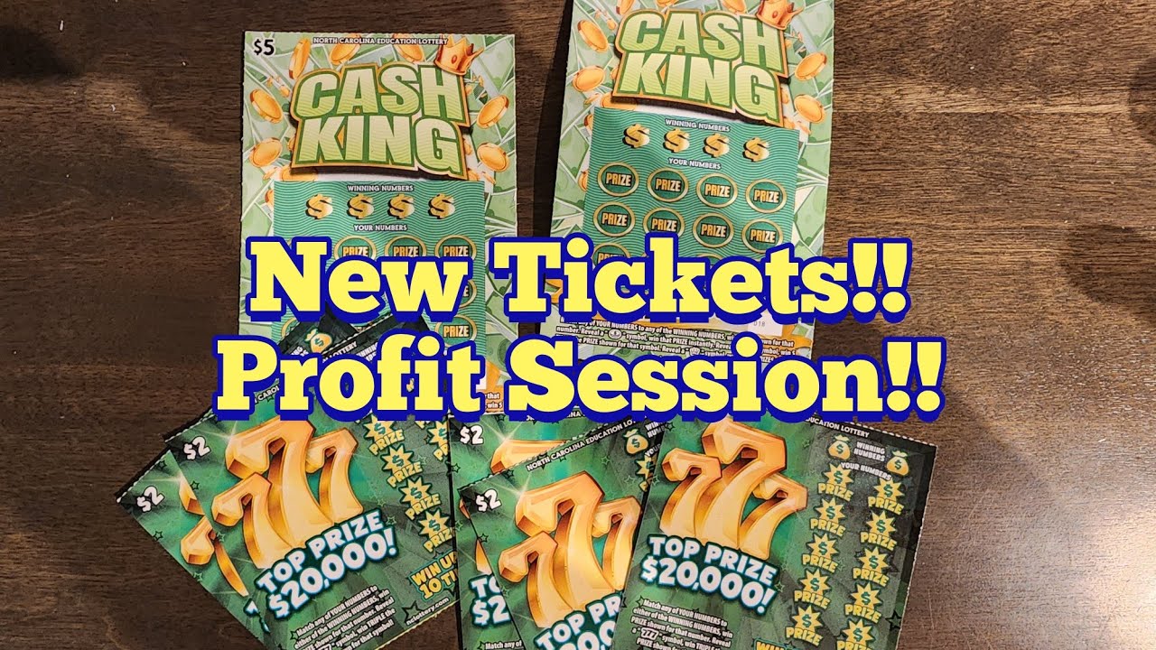 NEW 777s and Cash King NCEL scratch off tickets!!! 💵Making Moves💵