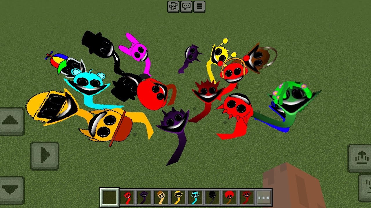 Every Sprunki Is Durple in Minecraft PE 
