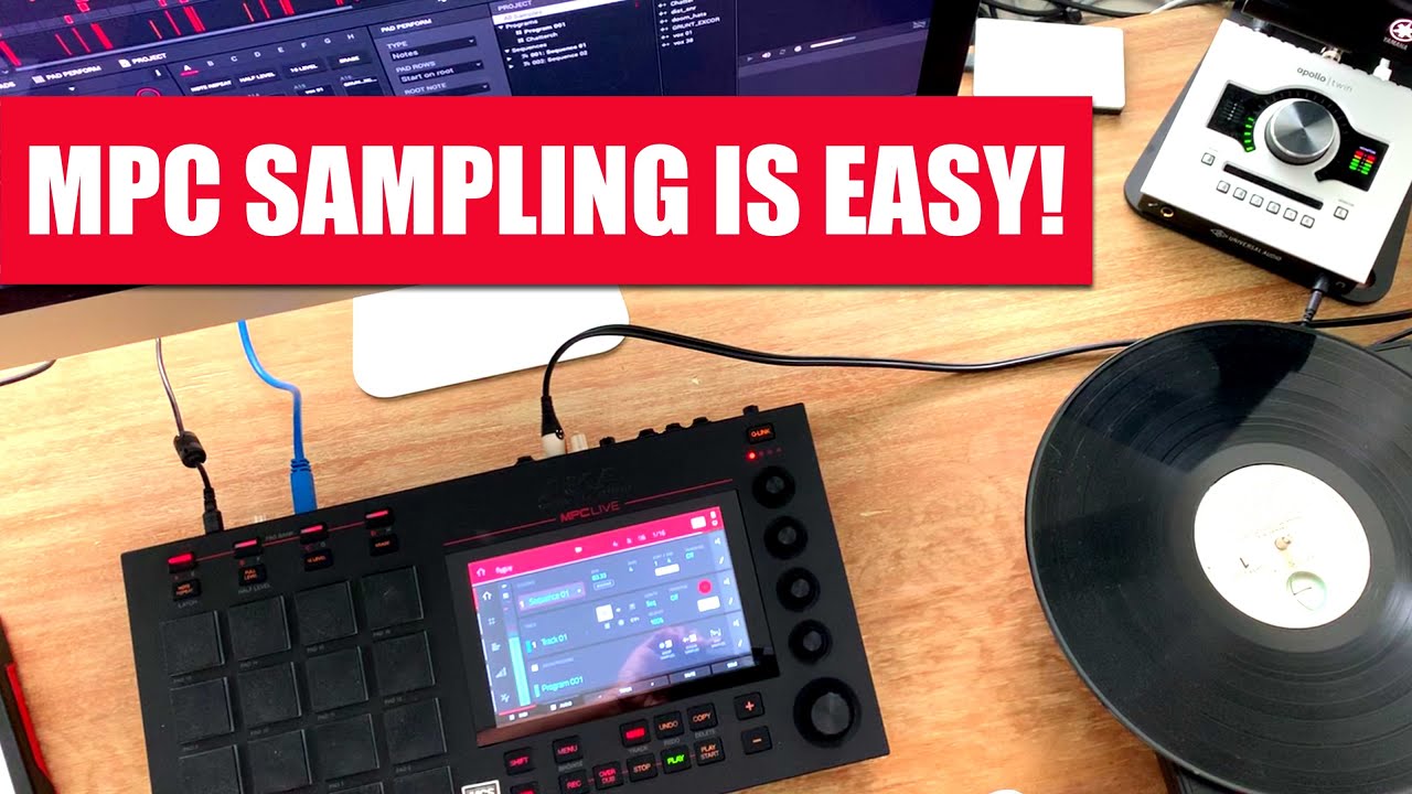 EASIEST Workflow Ever! MPC Live Chopping Vinyl For Beginners
