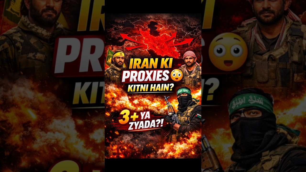 Iran Proxy War Explained#shorts