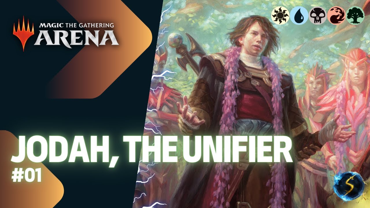 It's Showtime: Jodah, the Unifier ☀️💧💀🔥🌲 #01 - MTG Arena - Historic Brawl