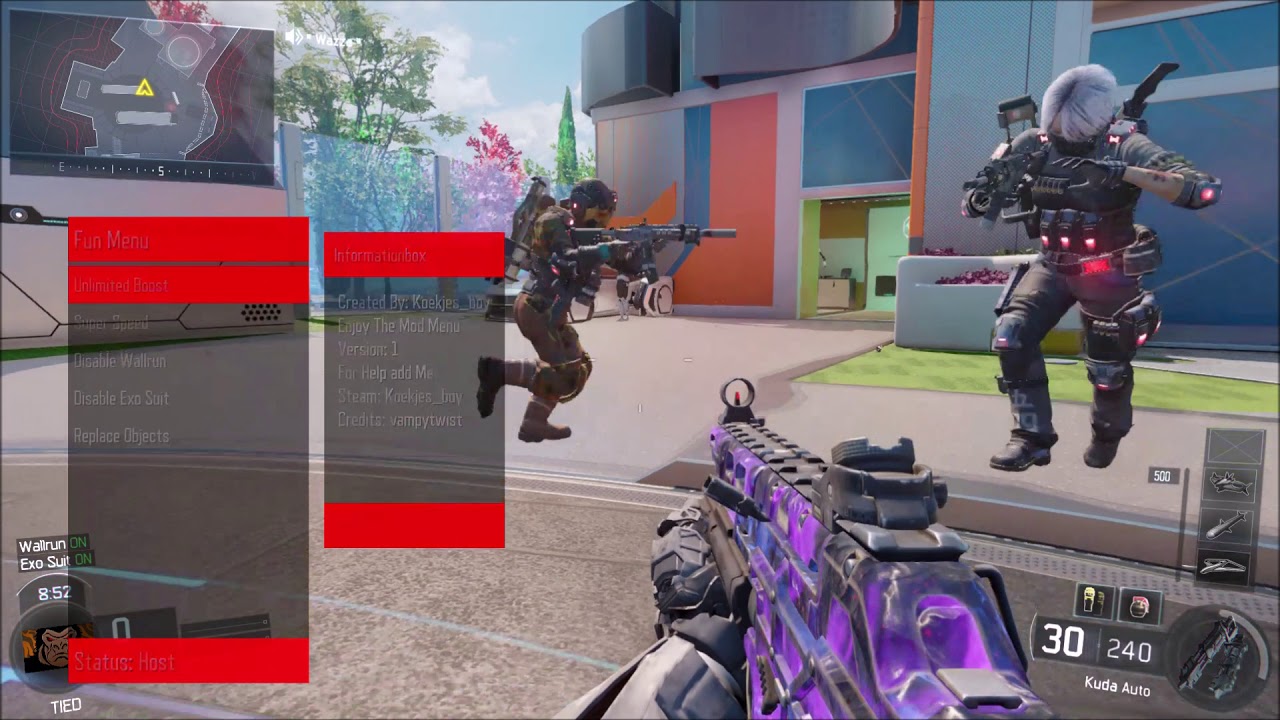 🌌 [BO3/GSC] FREE MOD MENU PC 