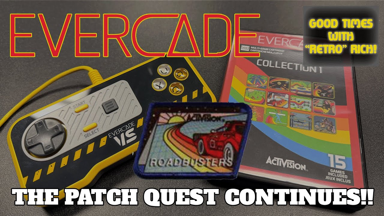 Evercade  - Patch Quest Continues on Activision 01 (Enduro)! - Good Times With Retro Rich Ep. 593