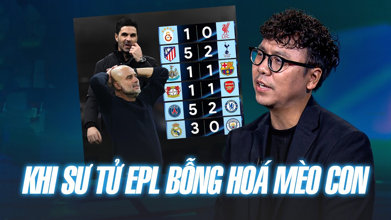 Hết thua tan tác lại hoà ở C1, liệu các đội bóng  Anh có đang bị thổi phồng sức mạnh? Talk Sports