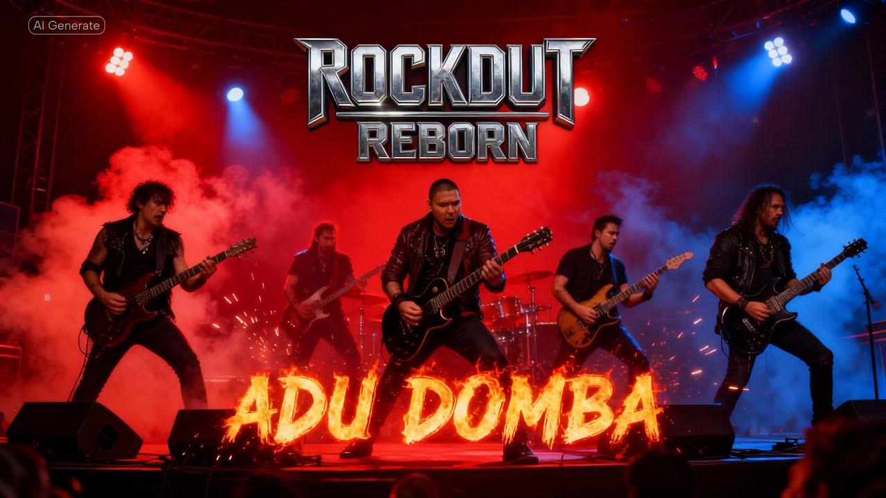 ROCKDUT REBORN – ADU DOMBA (Cover) | Tribute to Rhoma Irama 