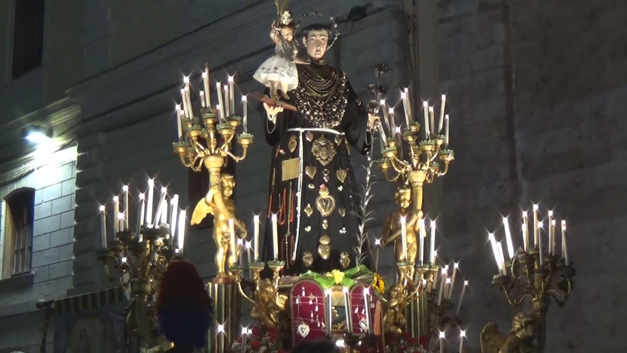 Festa di San Antonio da Padova Solenne Processione del Ceri Rieti 23 Giugno 2023