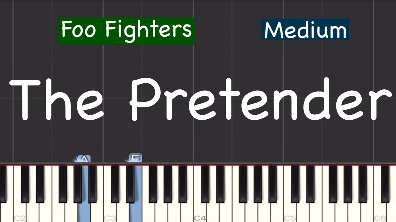 Foo Fighters - The Pretender Piano Tutorial | Medium