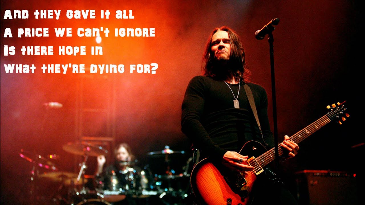 One by One by Alter Bridge Lyrics