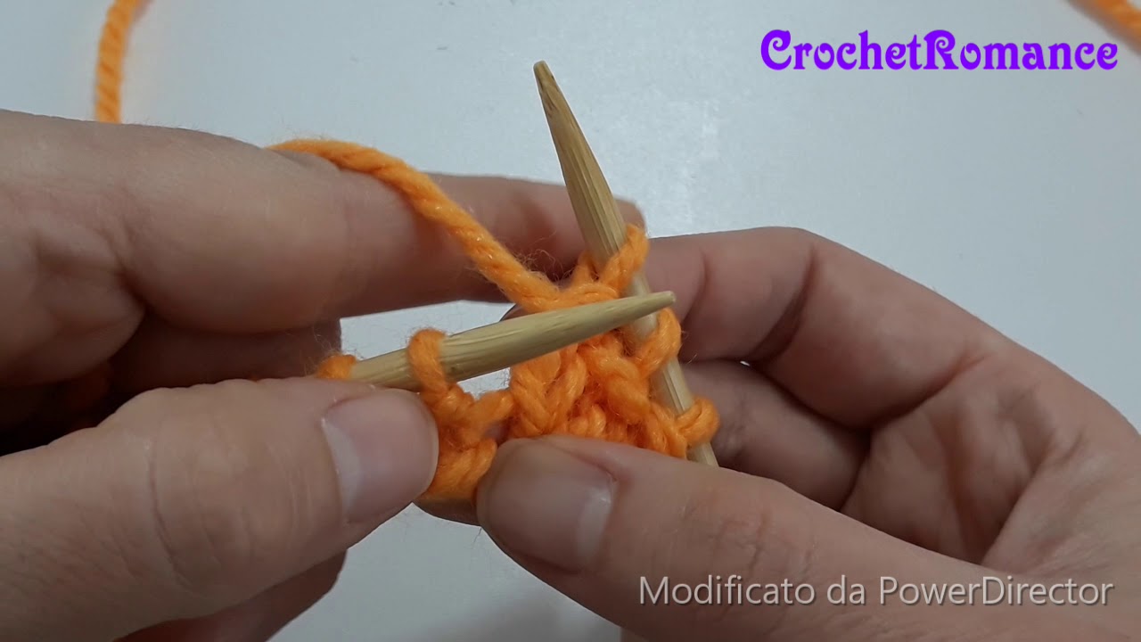 Corso di Maglia: Come fare il punto riso