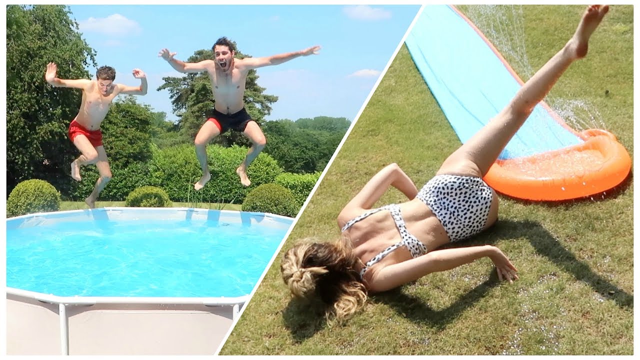 SLIP AND SLIDE FAILS!!