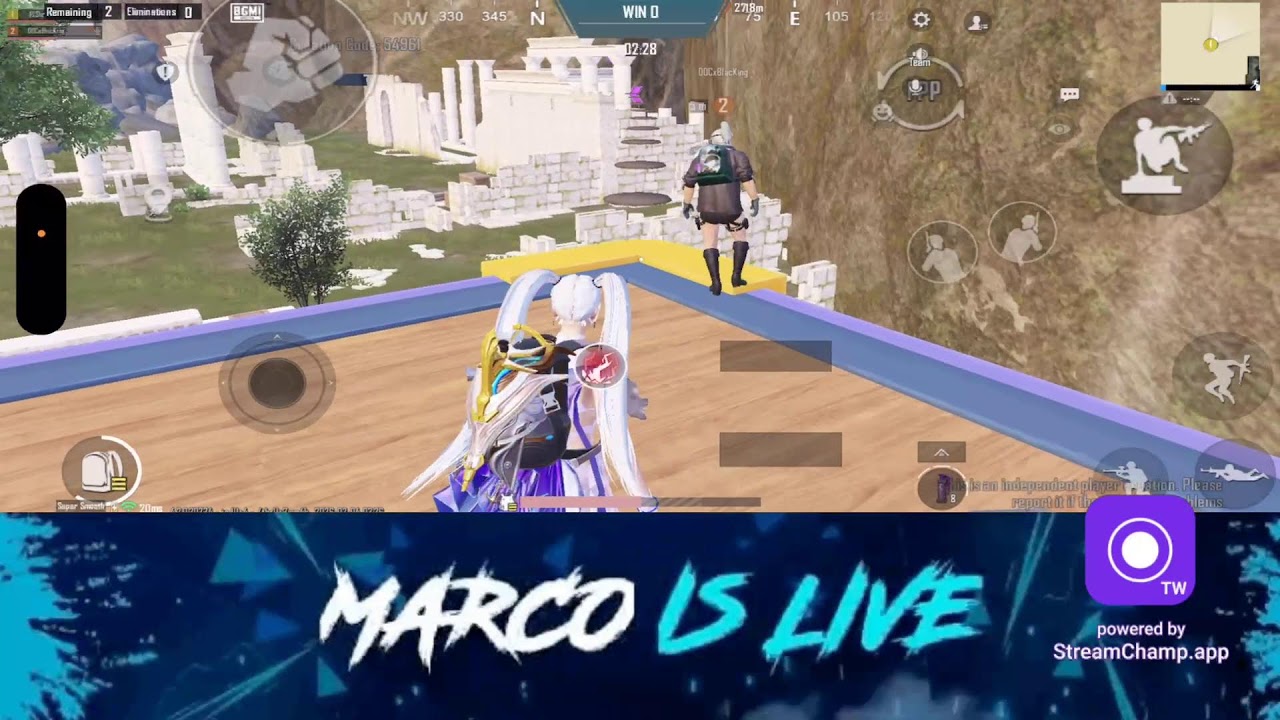Bgmi gameplay fuss  #marcoislive #bgmilive