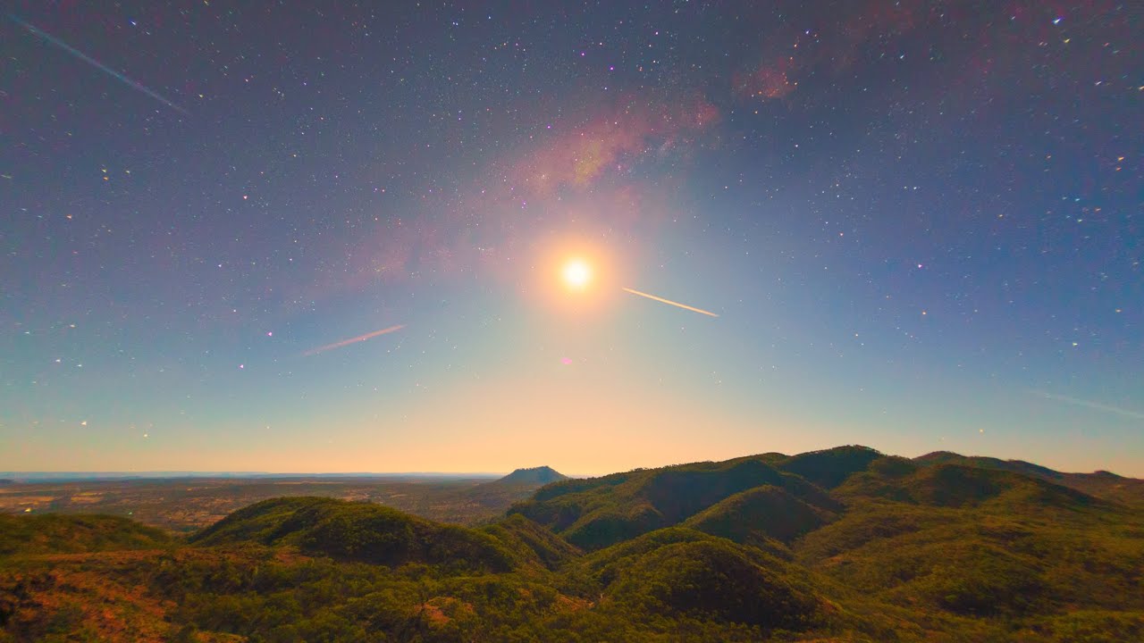 From Sunset to Sunrise Timelapse