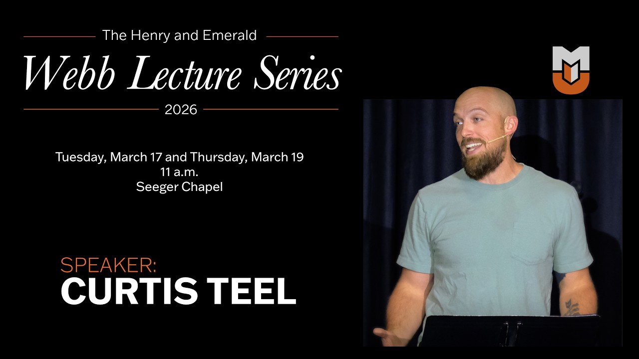 Webb Lecture (March 17, 2026)