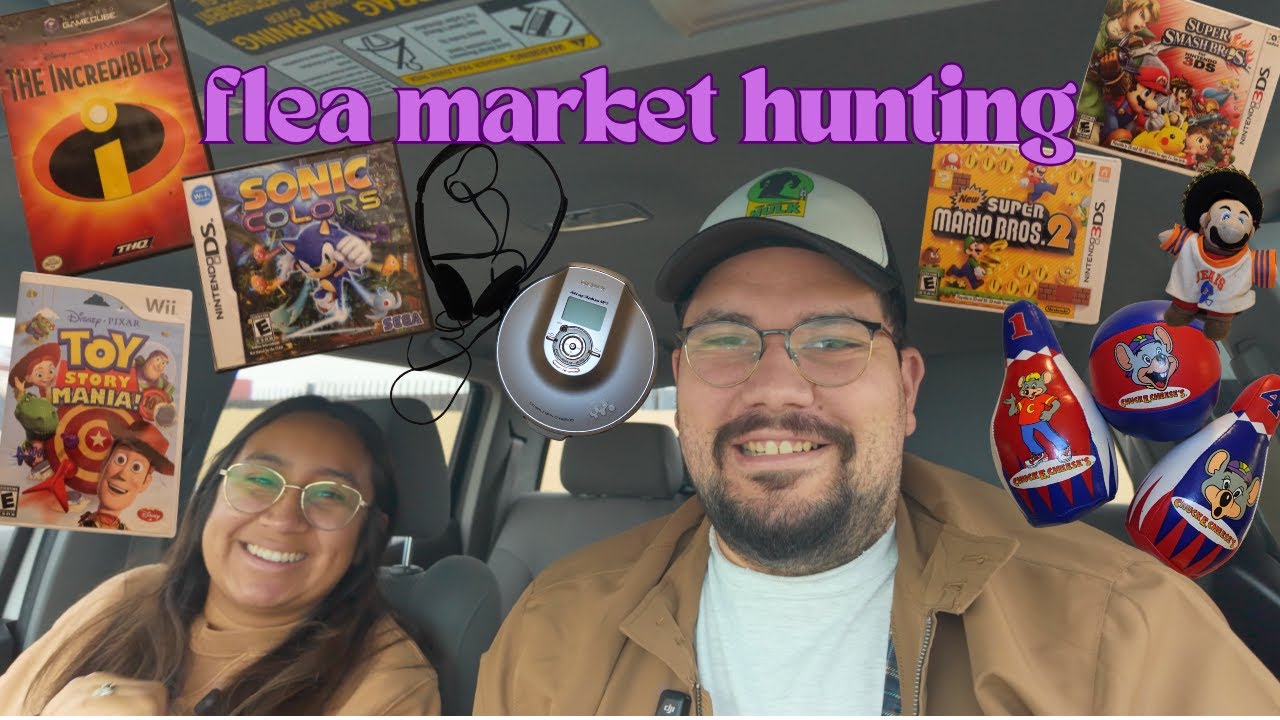 Come with us to our local Flea Market