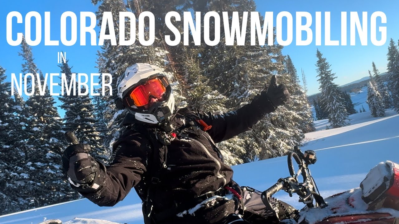 Snowmobiling On Thanksgiving?!