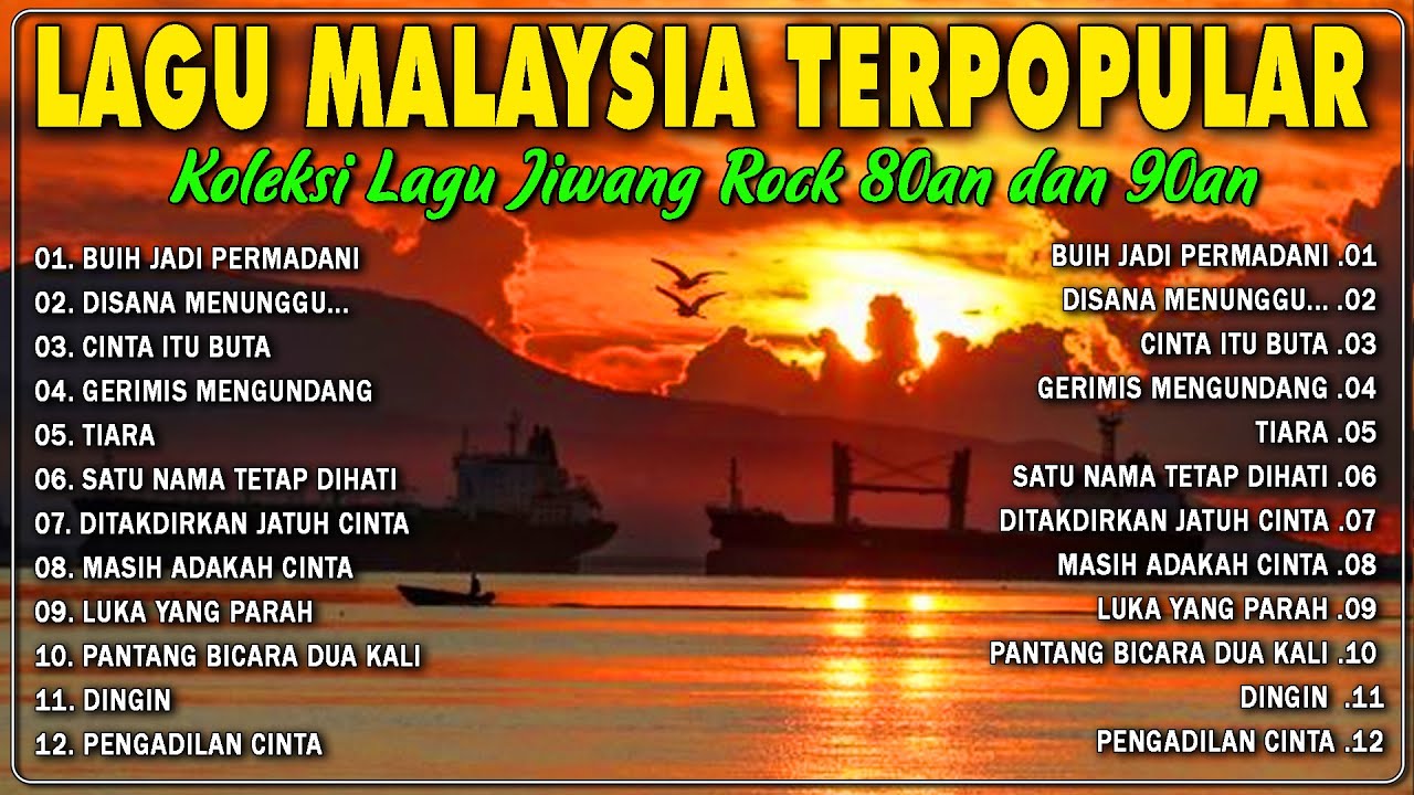 Lagu Malaysia Lama Populer | Lagu Malaysia Full Album Tanpa Iklan