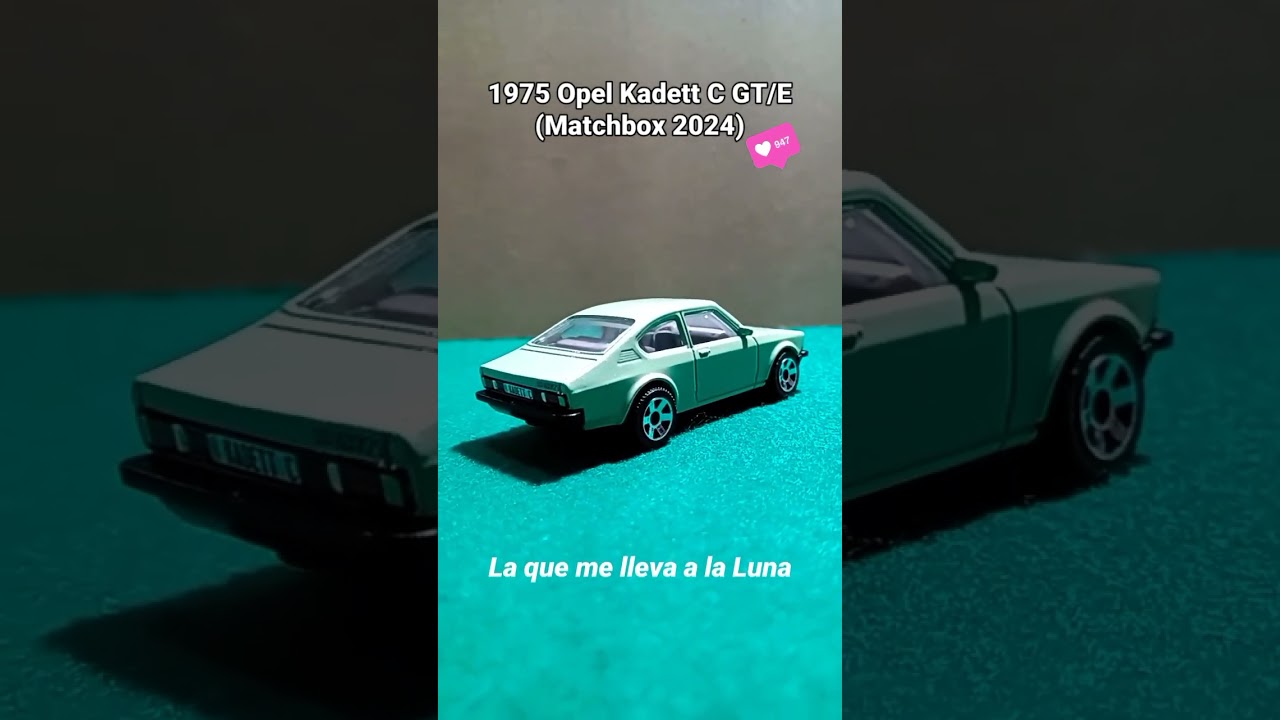 1975 Opel Kadett C GT/E (Matchbox 2024) #matchbox #automobile #mattel #opel #diecast