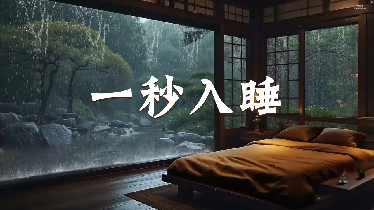 【3 часа】Не уходи, хорошо выспись здесь🎵 (Фортепианная музыка + Звуки дождя) | Сон, учёба, отдых