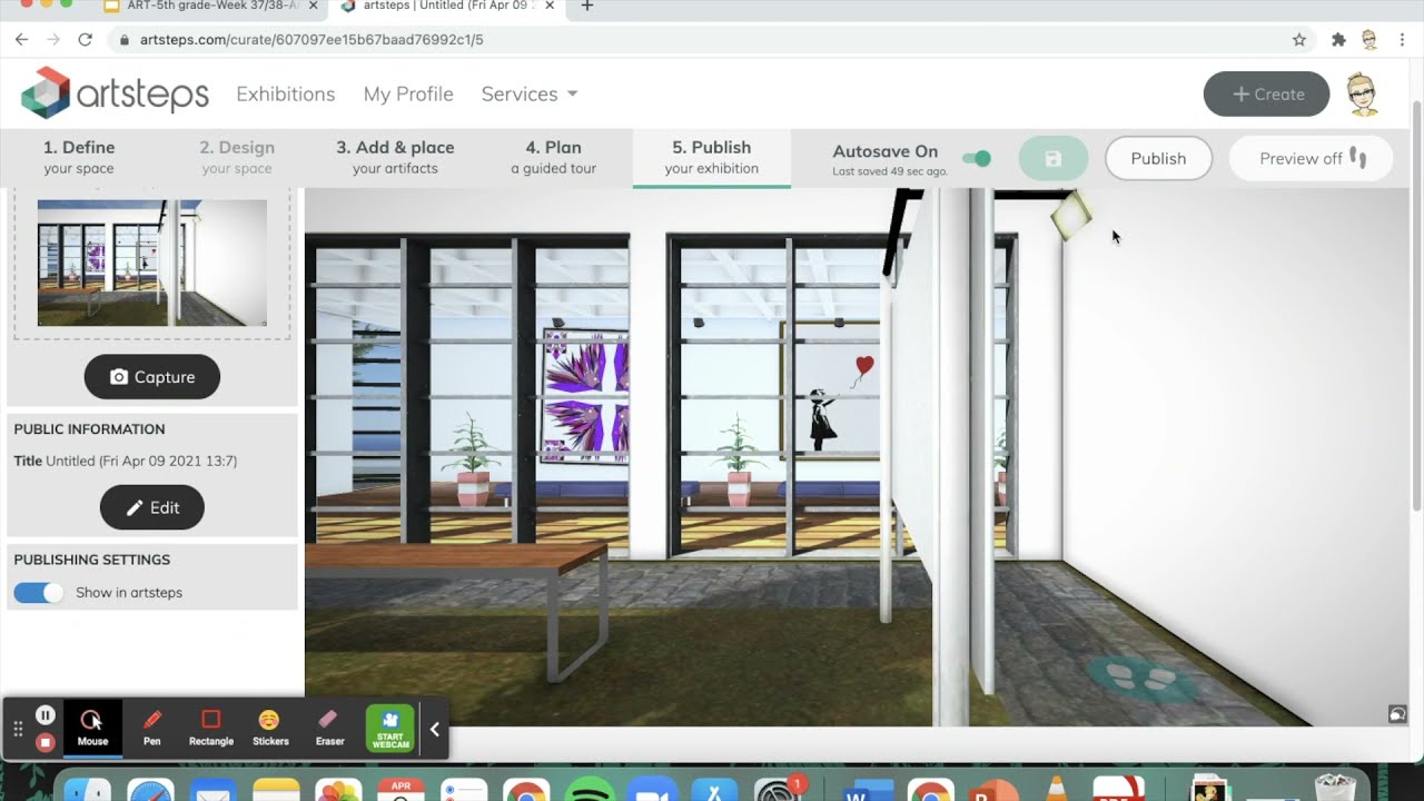 Artsteps Virtual Gallery