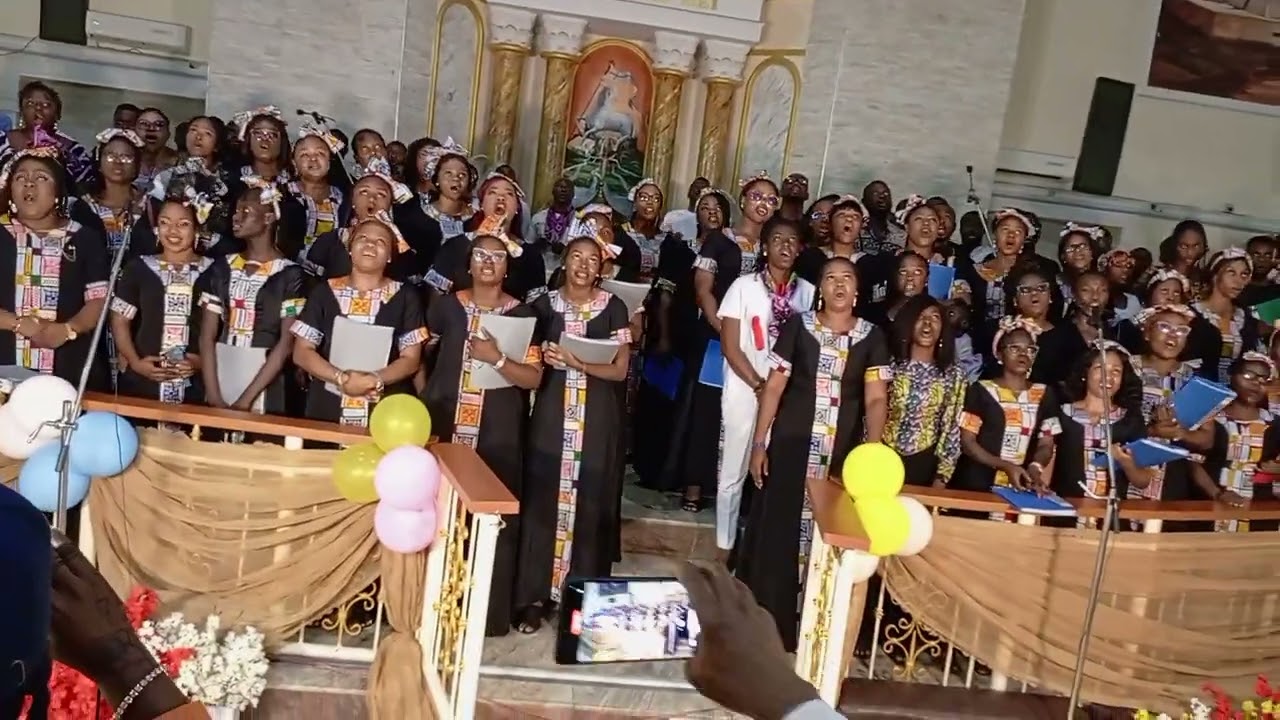 Catholic Church of the visitation Festac choir