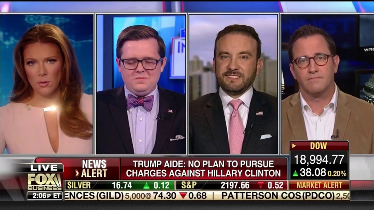 Harlan Hill on Fox Business "Intel Report w/ Trish Regan" (11/22/16) - Part 1