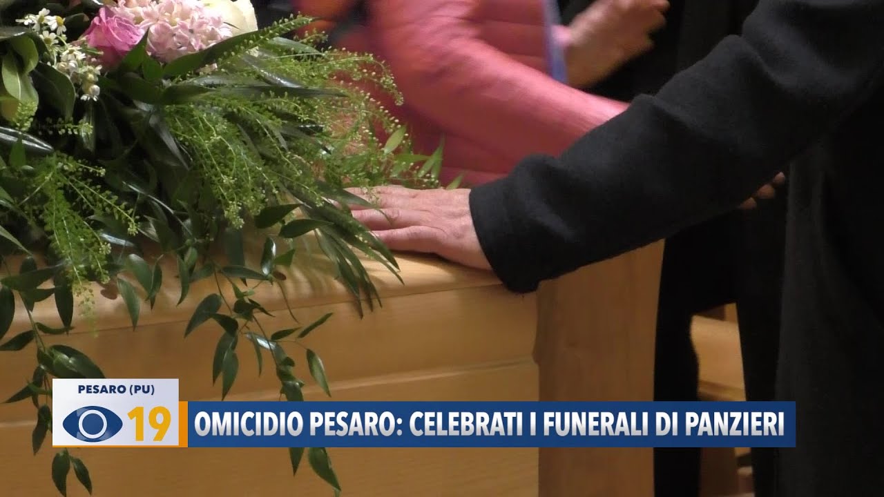 Omicidio Pesaro: celebrati i funerali di Pierpaolo Panzieri