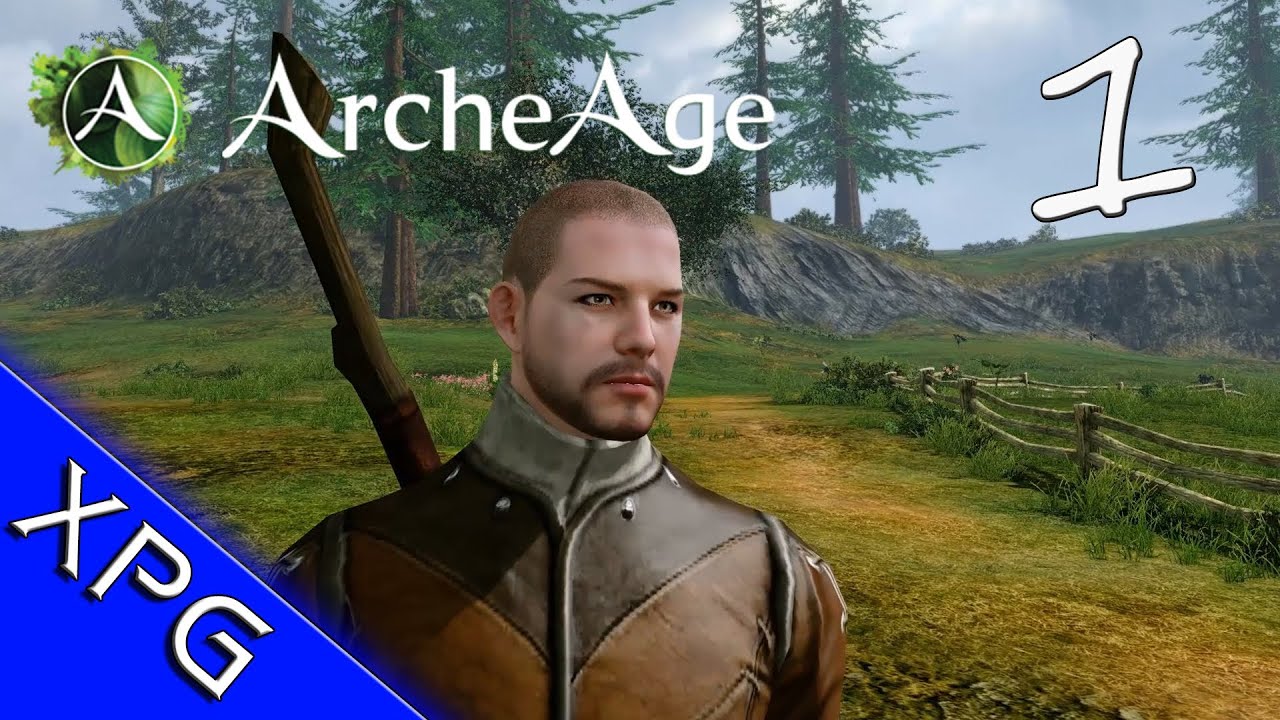 Lets Play... ArcheAge Episode 1 (Character Creation and Adventure!)