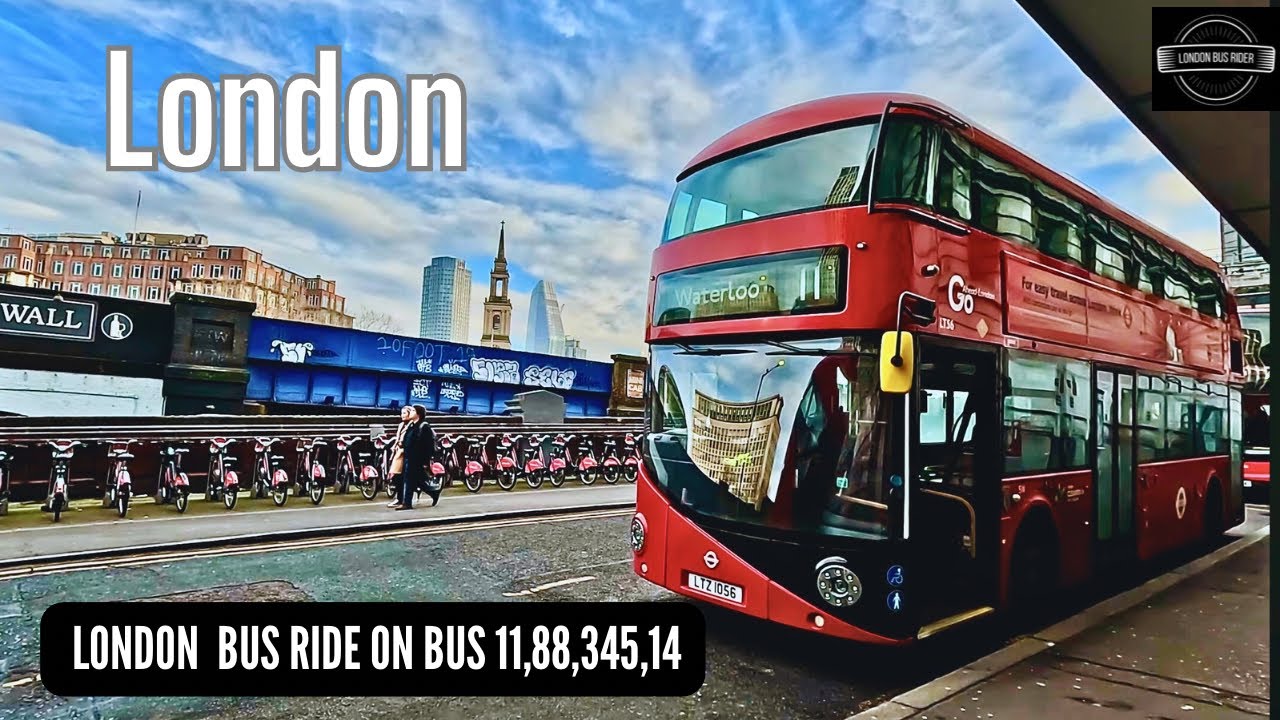 🚌✨ London Winter Sunshine Double-Decker Adventure: Waterloo to Russell Square