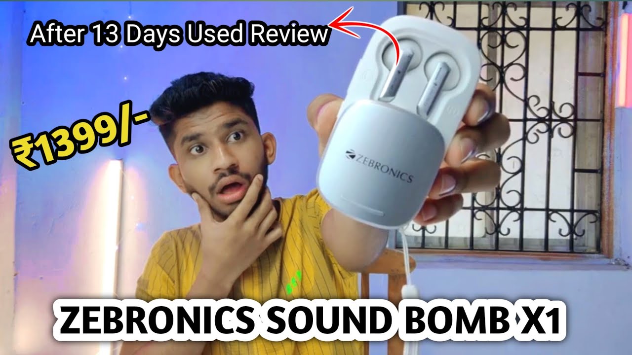 ZEBRONICS Sound Bomb X1 After 13  Days  Used Unboxing and Review 🤷