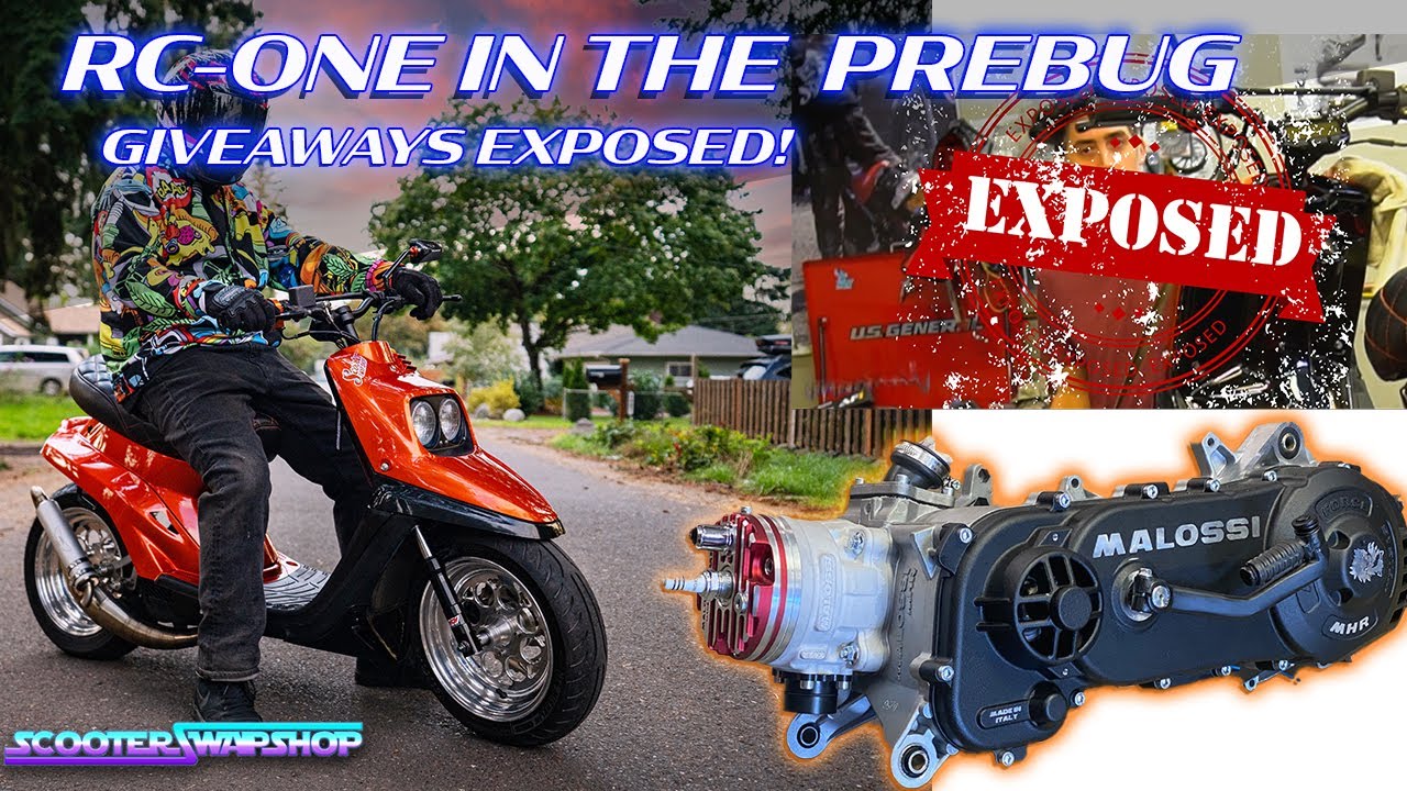 Zuma Prebug & Aprila SR50 gets a RC1, build details! | EP:1