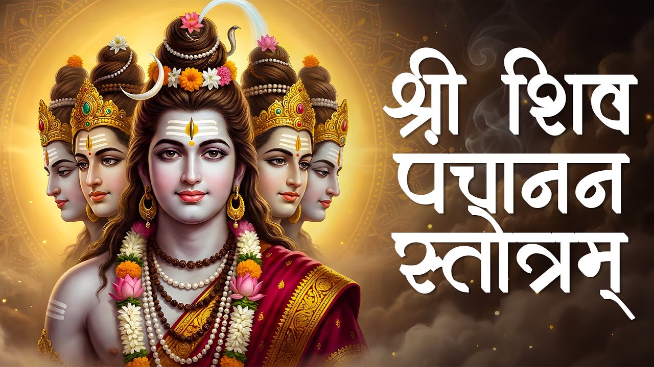 श्री शिव पञ्चानन स्तोत्रम्‌ - Shri Shiva Panchanana Stotram -- पञ्चमुख शिव स्तोत्रम्‌