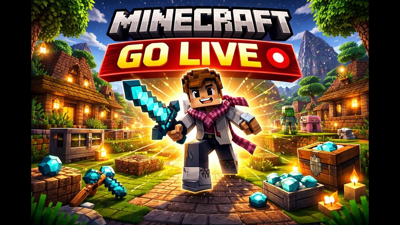 🔴 LIVE Minecraft Java Edition | Fresh World Survival Start