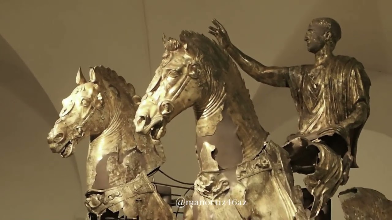 Bronzi dorati di Cartoceto The gilded bronzes from 'S. Lucia di Calamello in Cartoceto' near Pergola