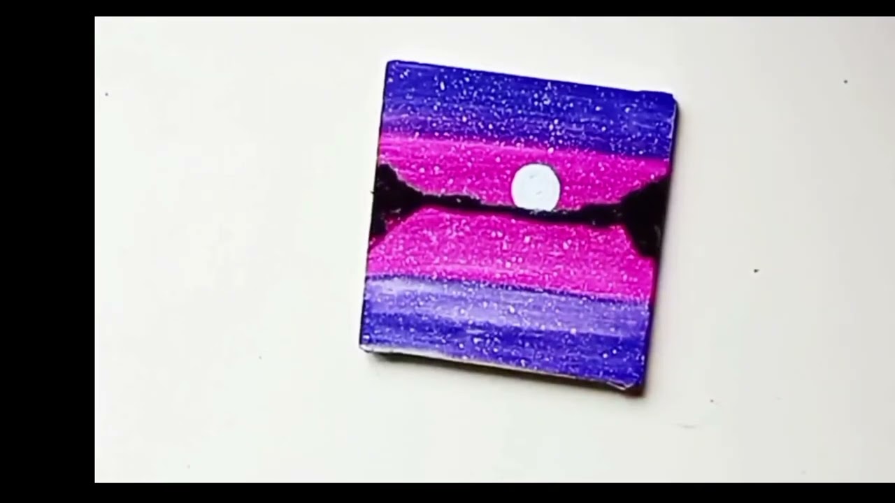 Acrylic painting for beginners| painting tutorial|colours and canvas 