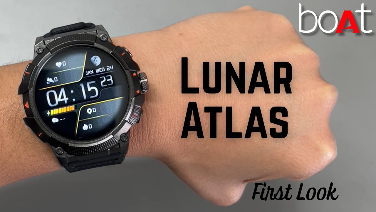 Unboxing the⌚boAt Lunar Atlas: Better Than the Competition? First Look
