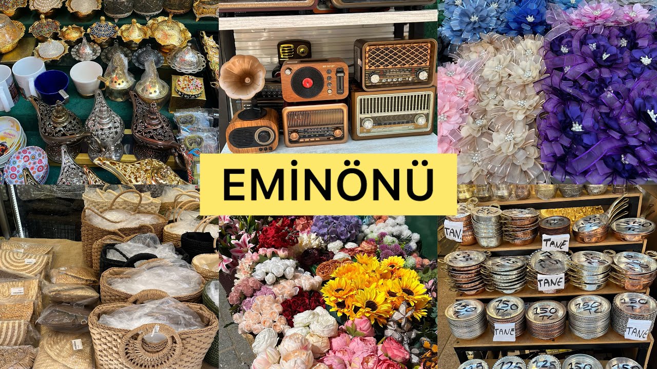 EMİNÖNÜ 🛍️🛒Keyifli Seyirler 🌺