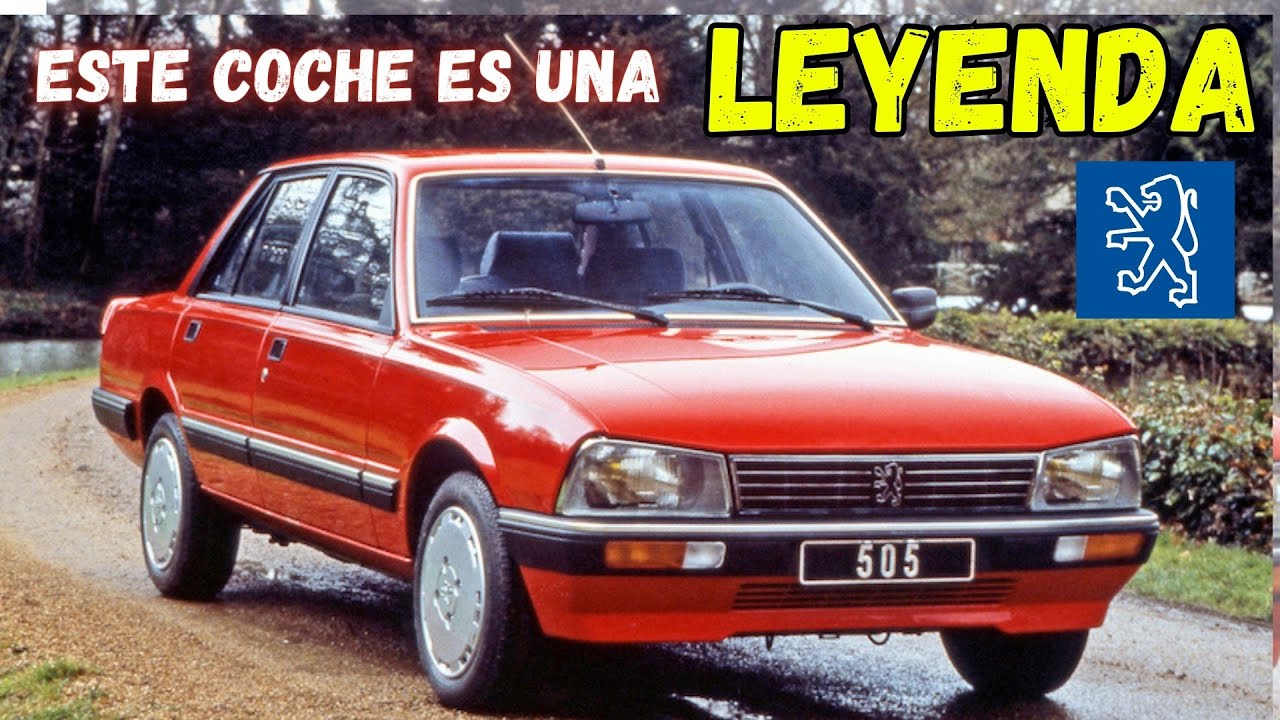 Era una ALFOMBRA CON RUEDAS, Peugeot 505, una LEYENDA