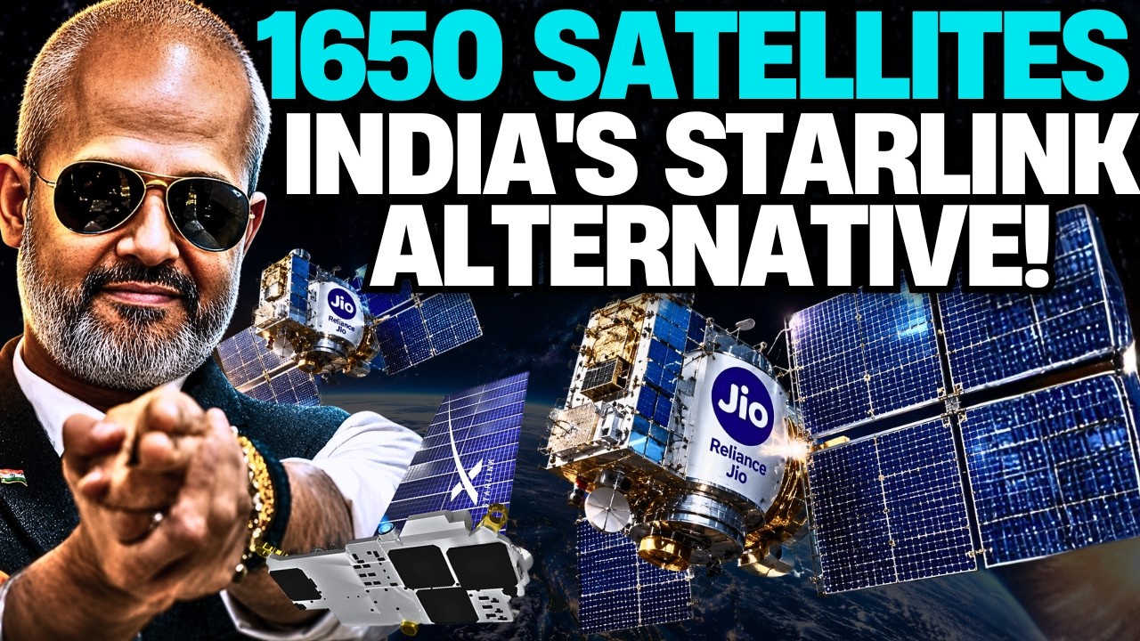 Jio's 1,650 Satellites: STARLINK ALTERNATIVE A Game Changer for Indian Internet? Aadi