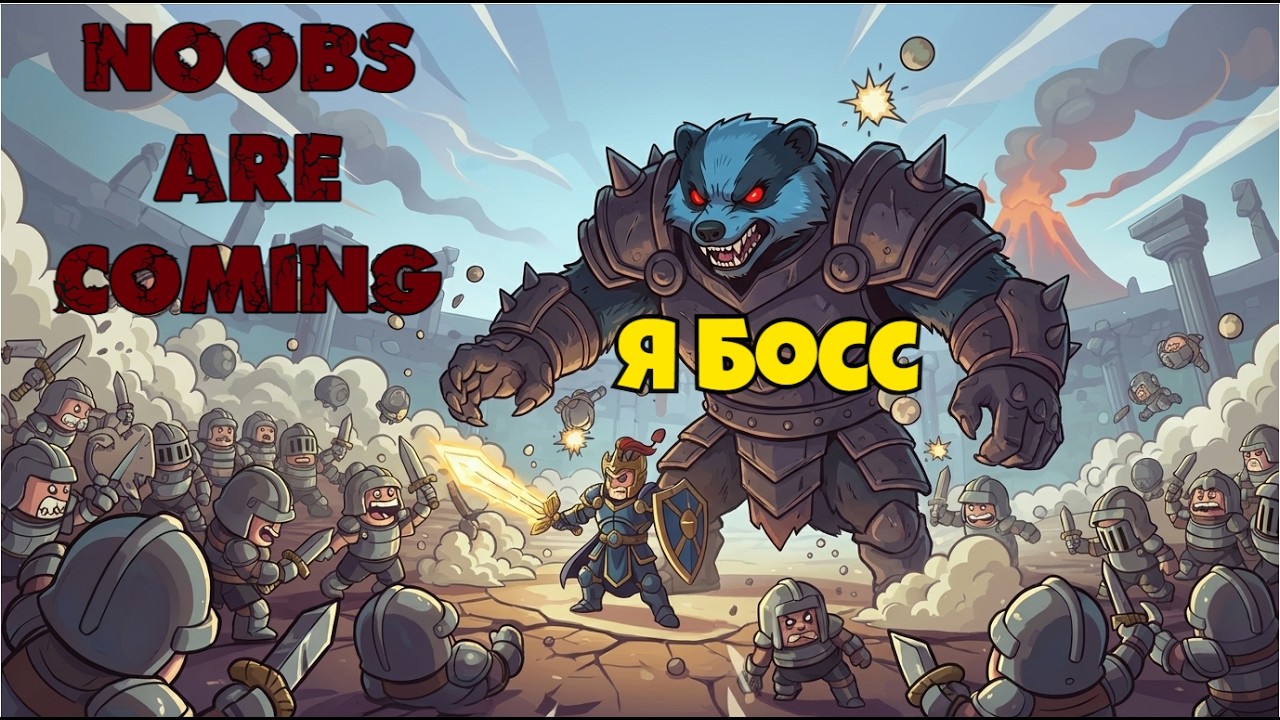 Я - босс уничтожающий нубов I Noobs are coming #1