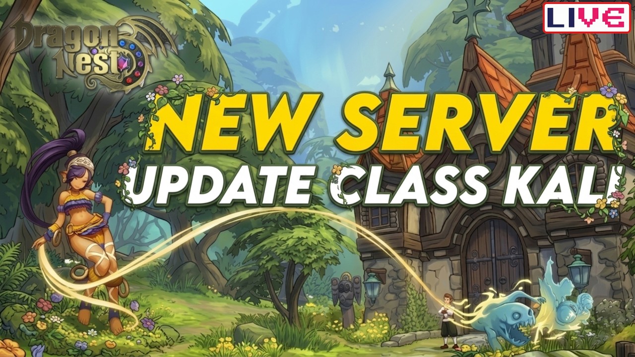 RAME BANGET YANG MAIN DI SERVER BARU DRAGON NEST CLASSIC ! NEST DULU YUK !