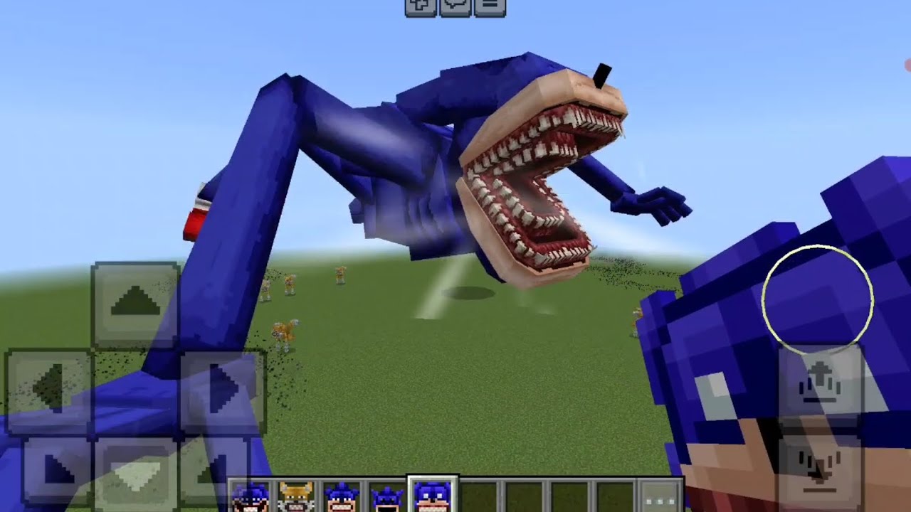 I added the Shin Sonic addon into Minecraft