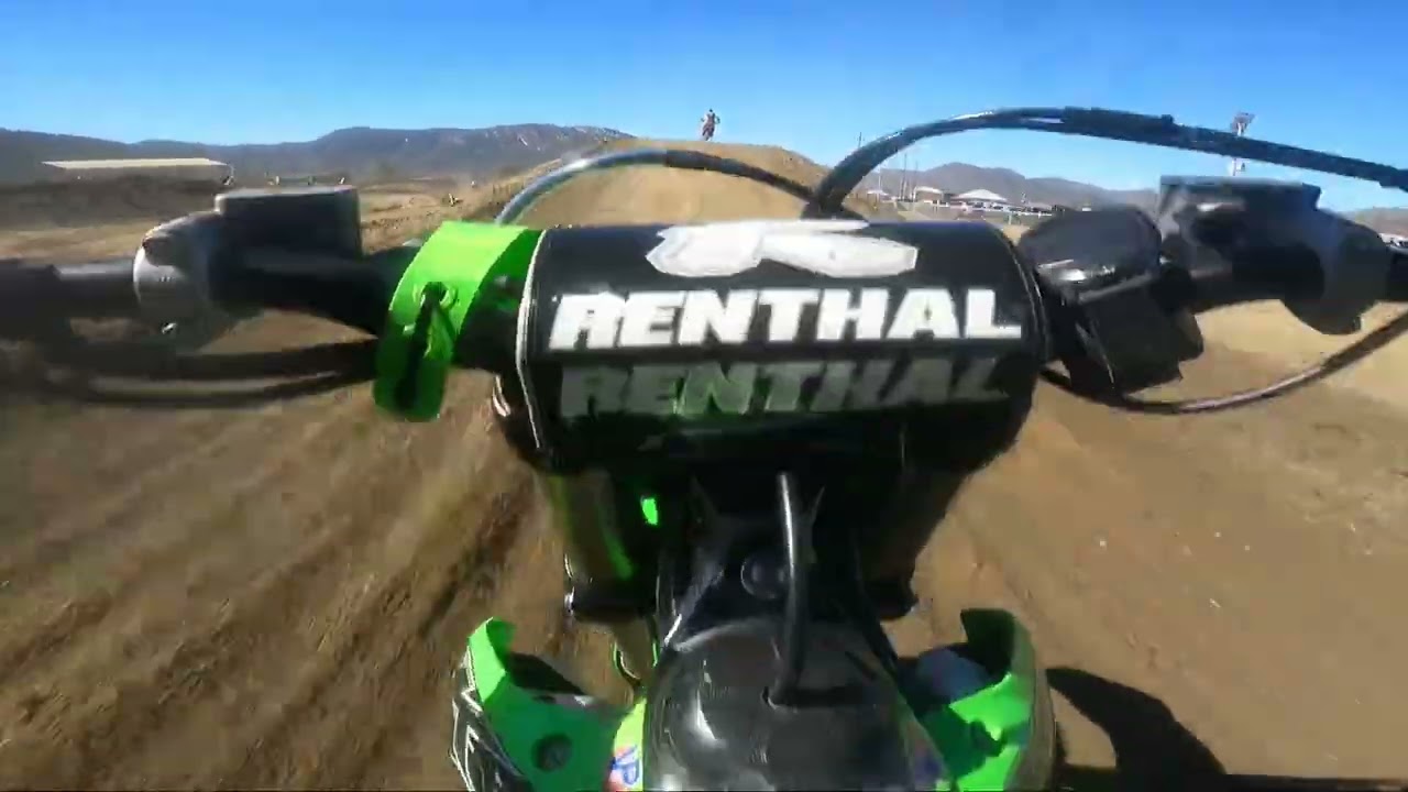 New Vet track layout At Fox Raceway October 2025. First day back riding after ACL.