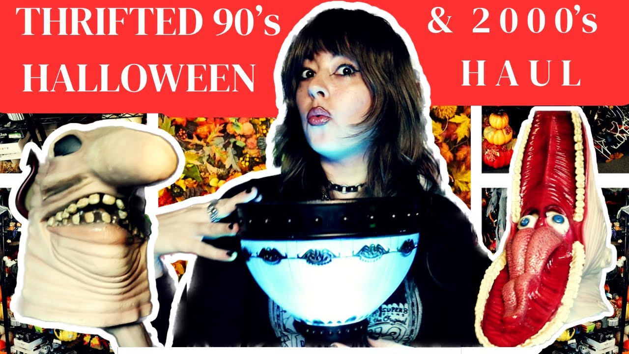 Halloween Thrift Haul | 90s & 2000s Nostalgia