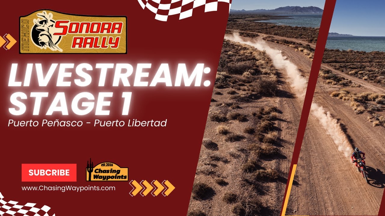 Sonora Rally 2026 &ndash; Stage 1 LIVE Coverage